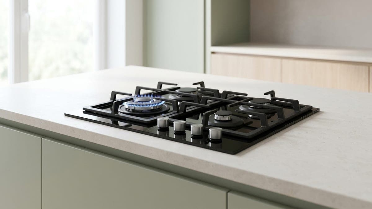 Meilleure plaque de cuisson gaz 2026 : 45 % part en fumée