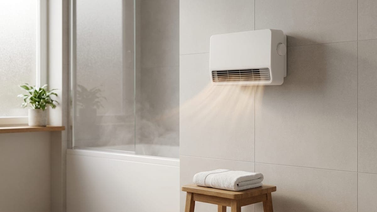 Meilleur radiateur soufflant salle de bain 2026 : mural ou mobile ?