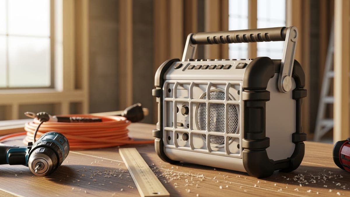 Meilleure radio de chantier 2026 : comparatif, avis et guide d'achat
