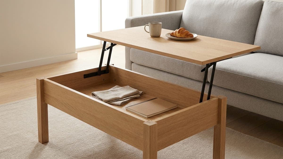 Meilleure table basse relevable 2026 : il manque 7 cm