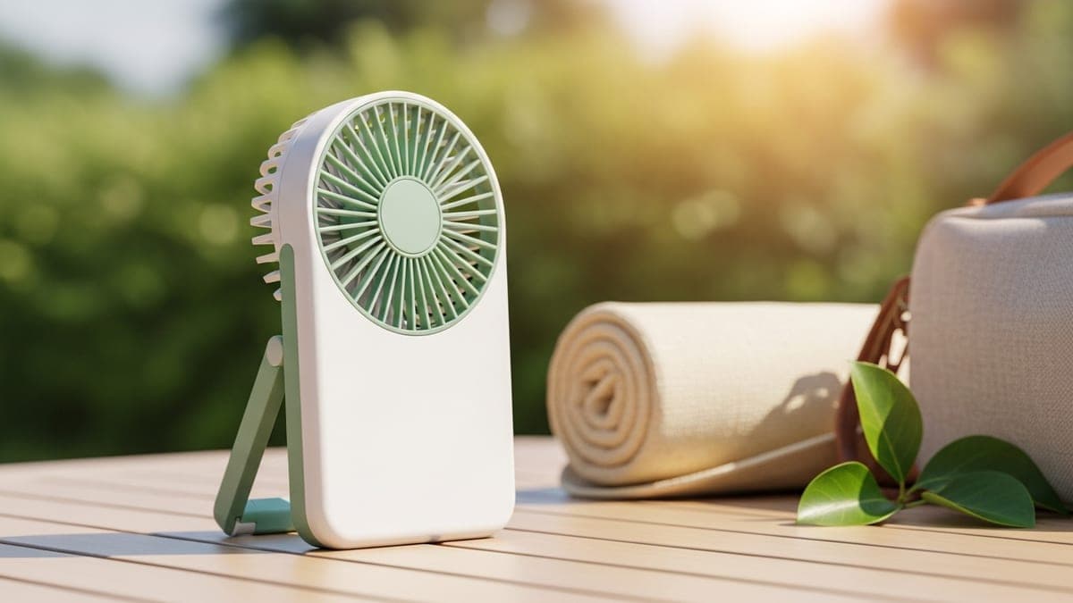 Meilleur ventilateur portable 2026 : mini & sur batterie