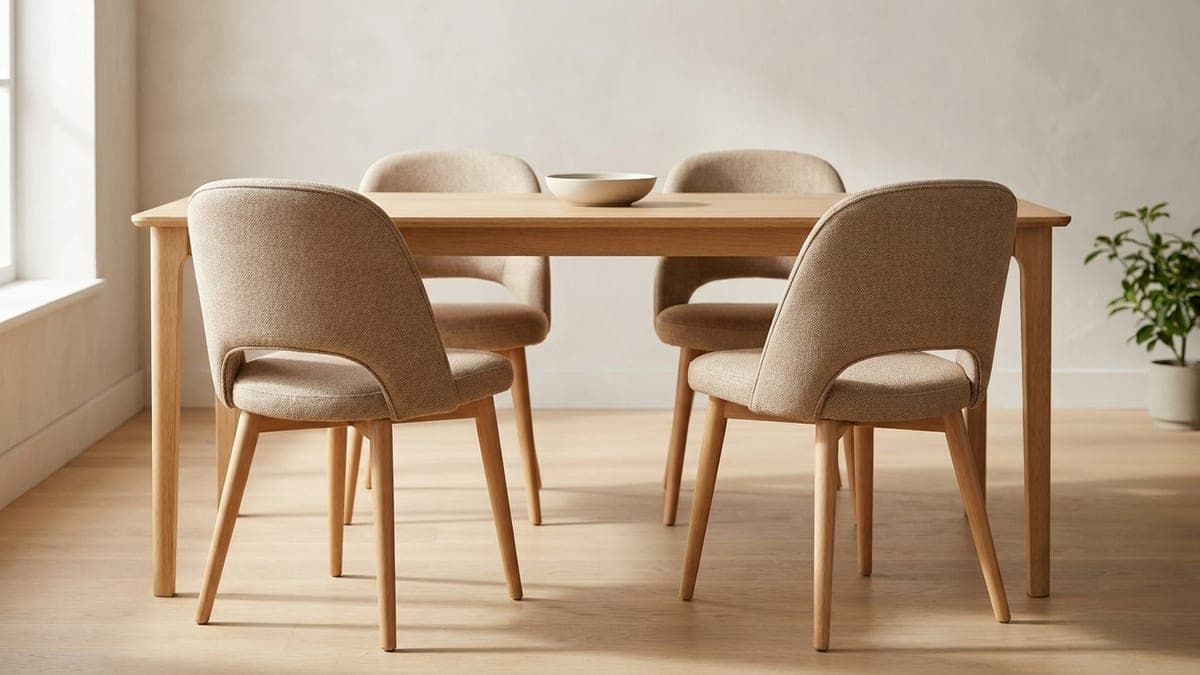 Meilleure chaise de salle à manger 2026 : 45 cm, pas 150 kg