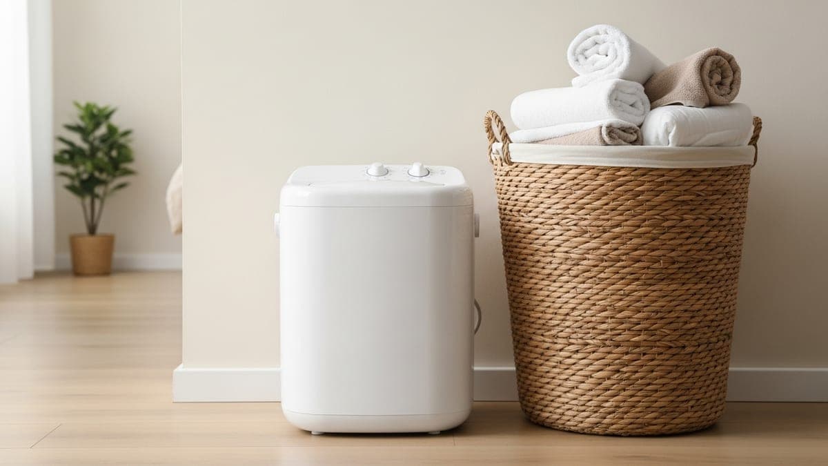 Meilleur mini lave-linge : 12 litres ne font pas 12 kg