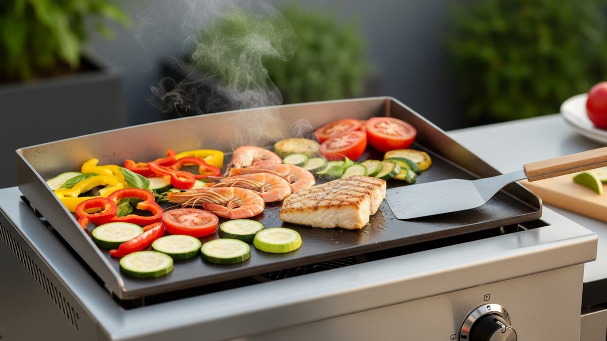 Comparatif des meilleures planchas 2026 : gaz, électrique, acier, fonte émaillée et inox